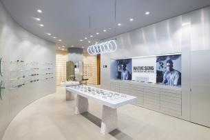 長(zhǎng)沙商場(chǎng)眼鏡店裝修效果圖