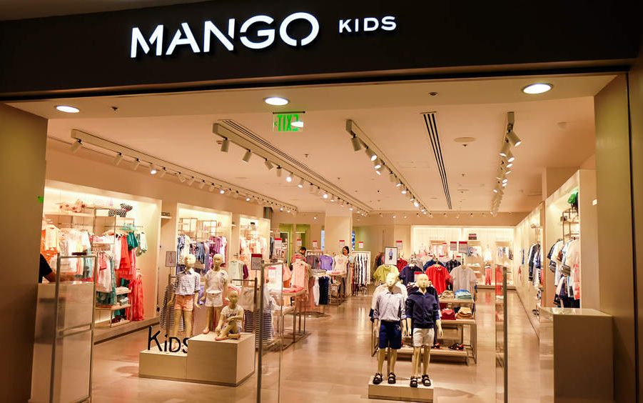 長(zhǎng)沙商場(chǎng)Mango兒童服裝店裝修