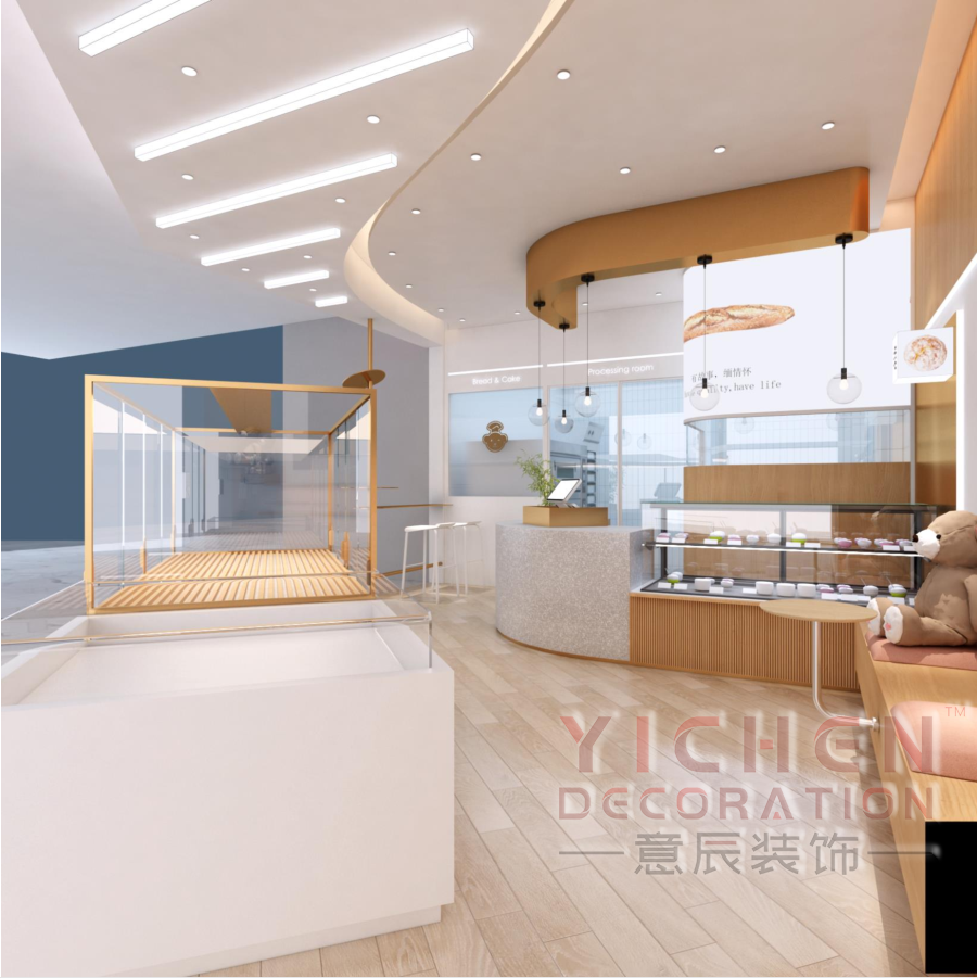 泰迪故事面包店展示區(qū)