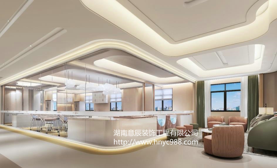 產(chǎn)后康復(fù)中心公共接待區(qū)