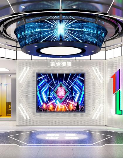 第壹街舞培訓(xùn)機構(gòu)裝修設(shè)計