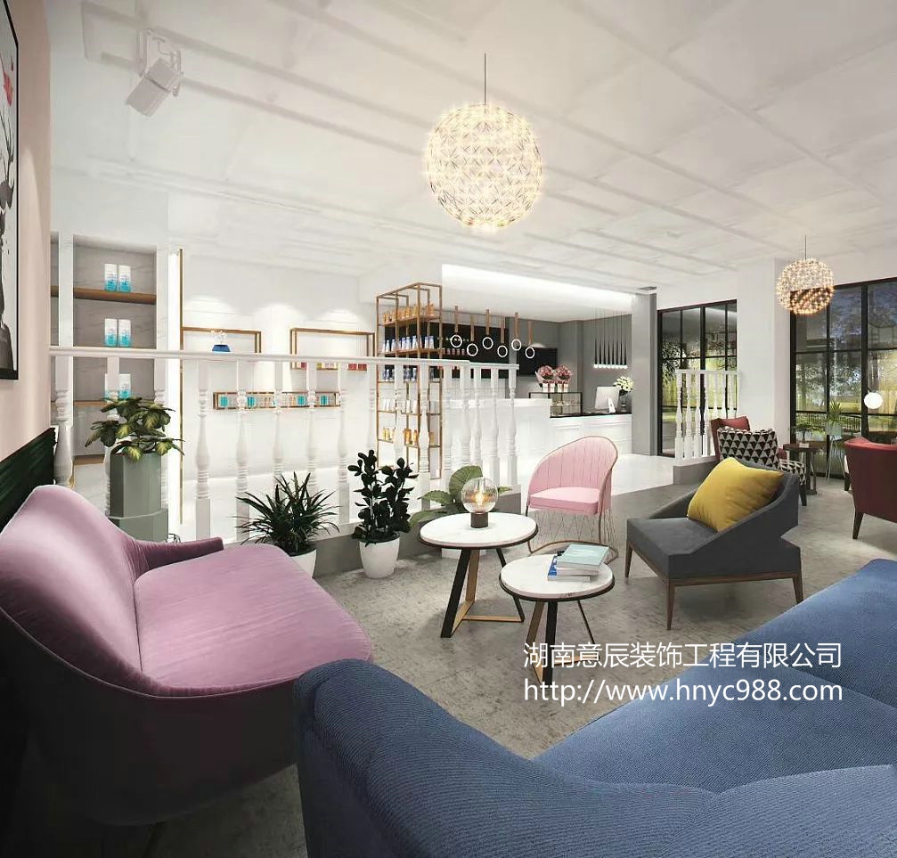 長沙美甲店裝修設(shè)計