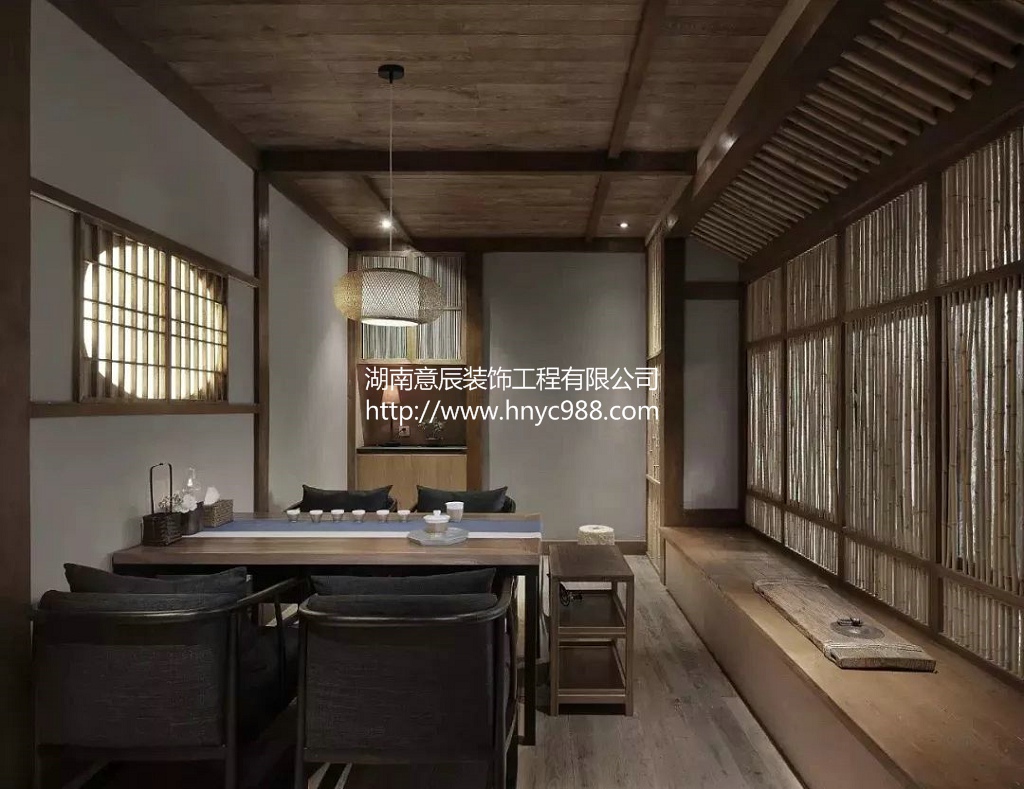 長沙茶館裝修設(shè)計